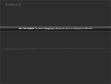 Tablet Screenshot of bowg.org